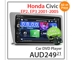 HCVC16DVD 7-inch Aftermarket Honda Civic Hatchback 3-Door 7th Generation, EP2, EP3, EP4 Year 2001 2002 2003 2004 2005 Universal Direct Loading design car DVD USB SD player MP3 Album Art ID3 Tag RDS radio stereo head unit details AUX-in Aftermarket External and Internal Microphone Bluetooth RMVB MP4 AVI MKV 1080p Full High Definition FHD Free Reversing Camera UK United Kingdom Fascia Facia Kit ISO Plug Wiring Harness Steering Wheel Control buttons Double DIN Patch Lead Connects2 tunez tunezmart