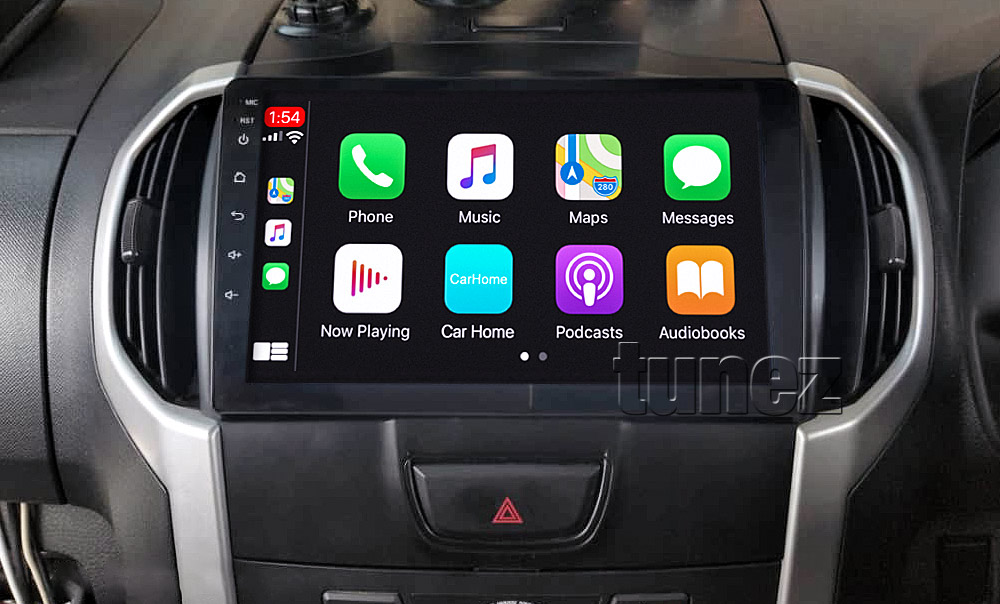 ISZ18CP ISZ18 Licensed Apple CarPlay Android Auto GPS Isuzu D-Max MU-X Holden Chevrolet Colorado 2nd Generation Gen Year 2012 2013 2014 2015 2016 2017 2018 2019 Super Large 9-inch 9