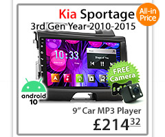 KS03AND GPS Aftermarket Kia Sportage SL 3rd Generation Gen 2010 2011 2012 2013 2014 2015 super large 9-inch 9