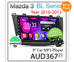 M312AND GPS Aftermarket Mazda3 Mazda 3 2nd Generation BL1 BL2 BL Series 1 2 Gen Year 2010 2011 2012 2013 9-inch 9