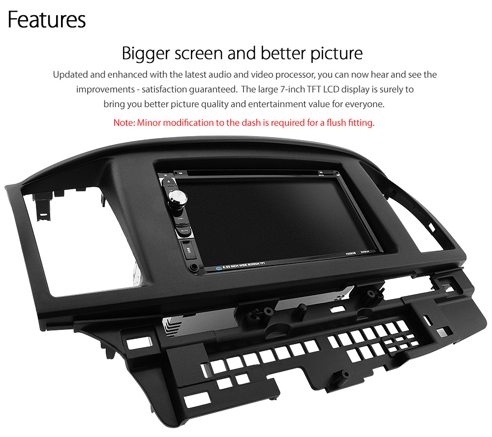 MLC05DVD Mitsubishi Lancer 5th Generation Gen Year 2007 2008 2009 2010 7-inch Double-DIN car DVD CD USB SD Card player radio stereo head unit details Aftermarket RMVB MKV MP4 Full High Definition FHD 1080p External Bluetooth Microphone UK Europe Australia USA Fascia Facia Kit ISO Wiring Harness Free Reversing Camera High Definition 3.5mm AUX-in Plug and Play Installation Dimension tunez tunezmart Patch Lead Steering Wheel Control Compatible SWC CTSMT001.2 CTSMT002.2 Connects2