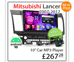 MLC09AND GPS Mitsubishi Lancer CJ 5th Generation Gen Year 2007 2008 2009 2010 2011 2012 2013 2014 2015 2016 2017 large 10-inch 10