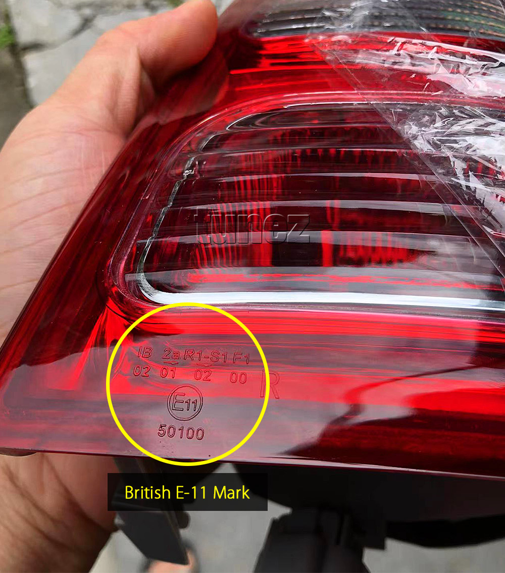 RLMT01 Mitsubishi Triton L200 Fiat Fullback MQ 5th Generation Gen Series GLX GLS GLX+ Blackline Exceed Barbarian Warrior Titan Challenger 2015 2016 2017 2018 2019 2020 Replacement E11 E-Mark EMark OEM Standard Original Replace A Pair Set Left Right Side Lamp ABS Front Back Rear Tail Light Lamp Head Headlight Taillights UK United Kingdom USA Australia Europe Set Kit For Car Aftermarket