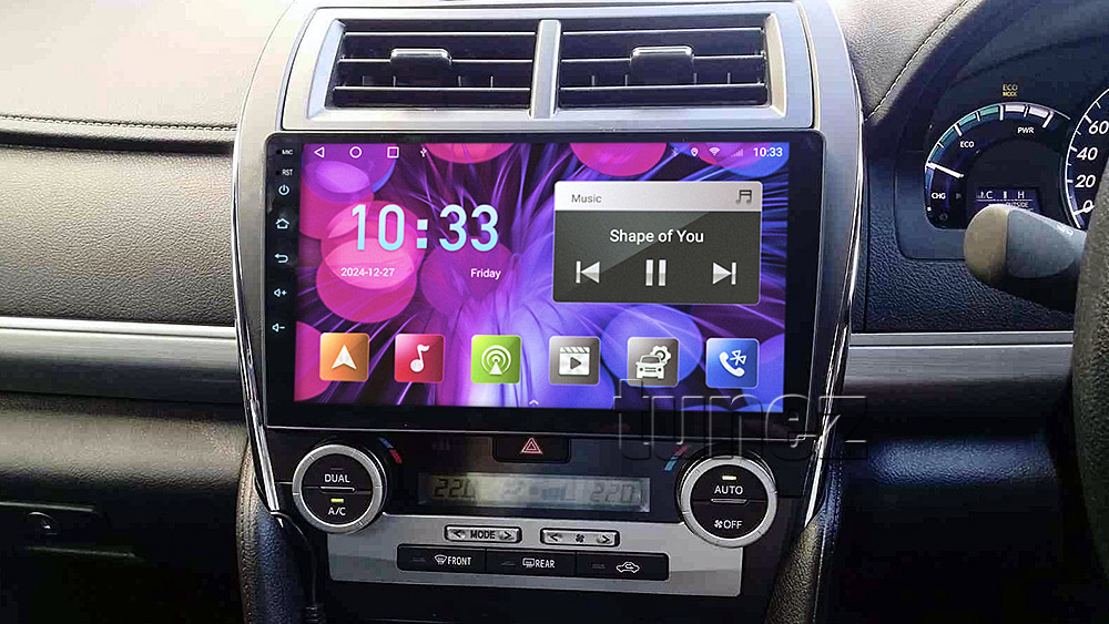 TCMR12AND GPS Aftermarket Toyota Camry 7th Generation Gen Year 2012 2013 2014 2015 2016 2017 capacitive 10 inches touchscreen Universal Double DIN Latest Australia UK European USA Original CarPlay Android Auto 10 Car USB player radio stereo 4GdLTE WiFi head unit details Aftermarket External and Internal Microphone Bluetooth Europe Sat Nav Navi Plug and Play ISO Plug Wiring Harness Matching Fascia Kit Facia Free Reversing Camera Album Art ID3 Tag RMVB MP3 MP4 AVI MKV Full High Definition FHD 1080p DAB+ Digital Radio DAB + Connects2 CTSIZ001.2