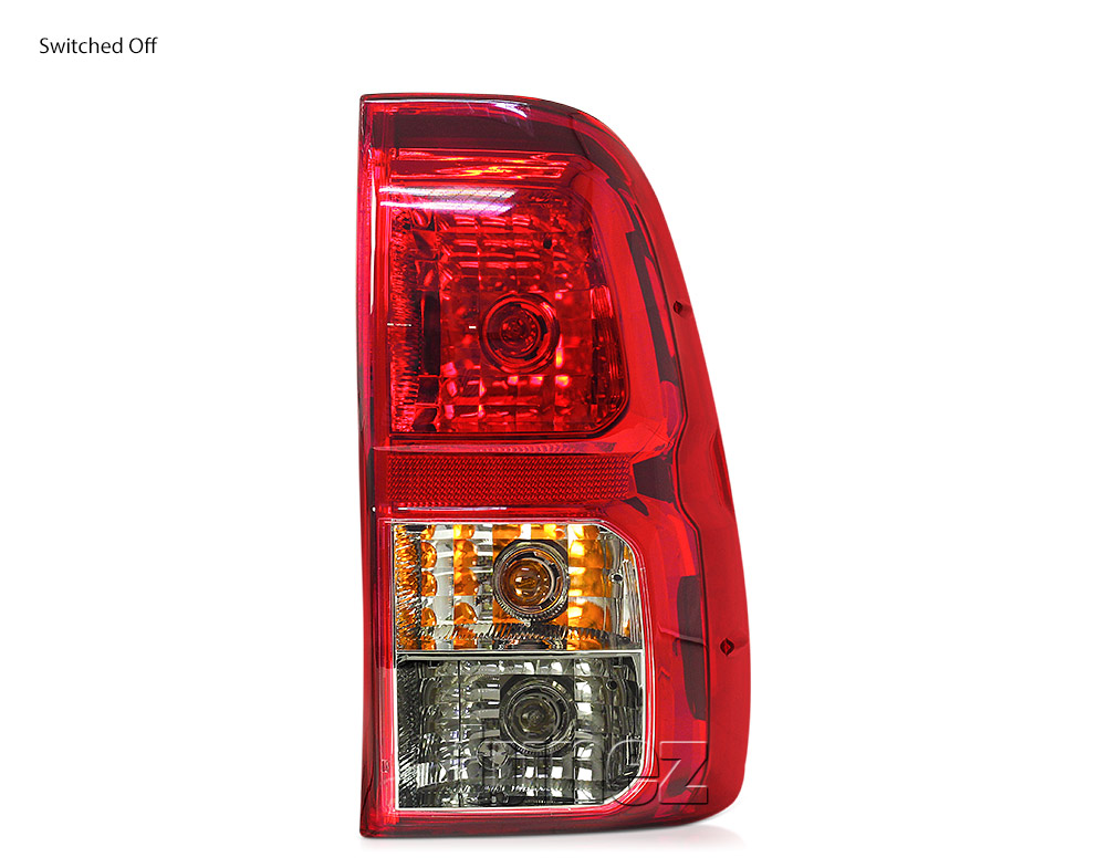 THL03 Toyota Hilux AN120 AN130 GUN1 8th Generation Gen 2015 2016 2017 2018 2019 2020 2021 Rouge Rugged X SR SR5 Workmate Replacement OEM Standard Original Replace A Pair Set Left Right Side LH RH ABS Back Rear Tail Light Tail Lamp Head Taillights LED Bulb Type Aftermarket