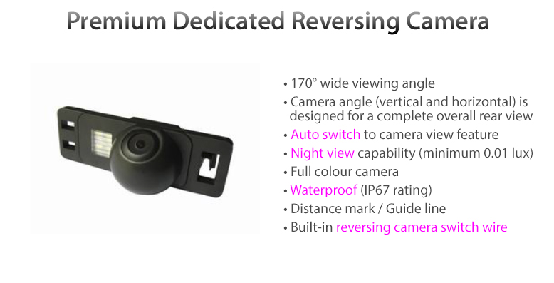 Nissan Qashqai reversing rear view camera 